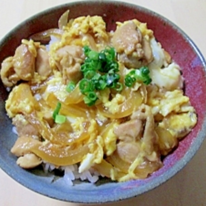 かつお出汁の親子丼